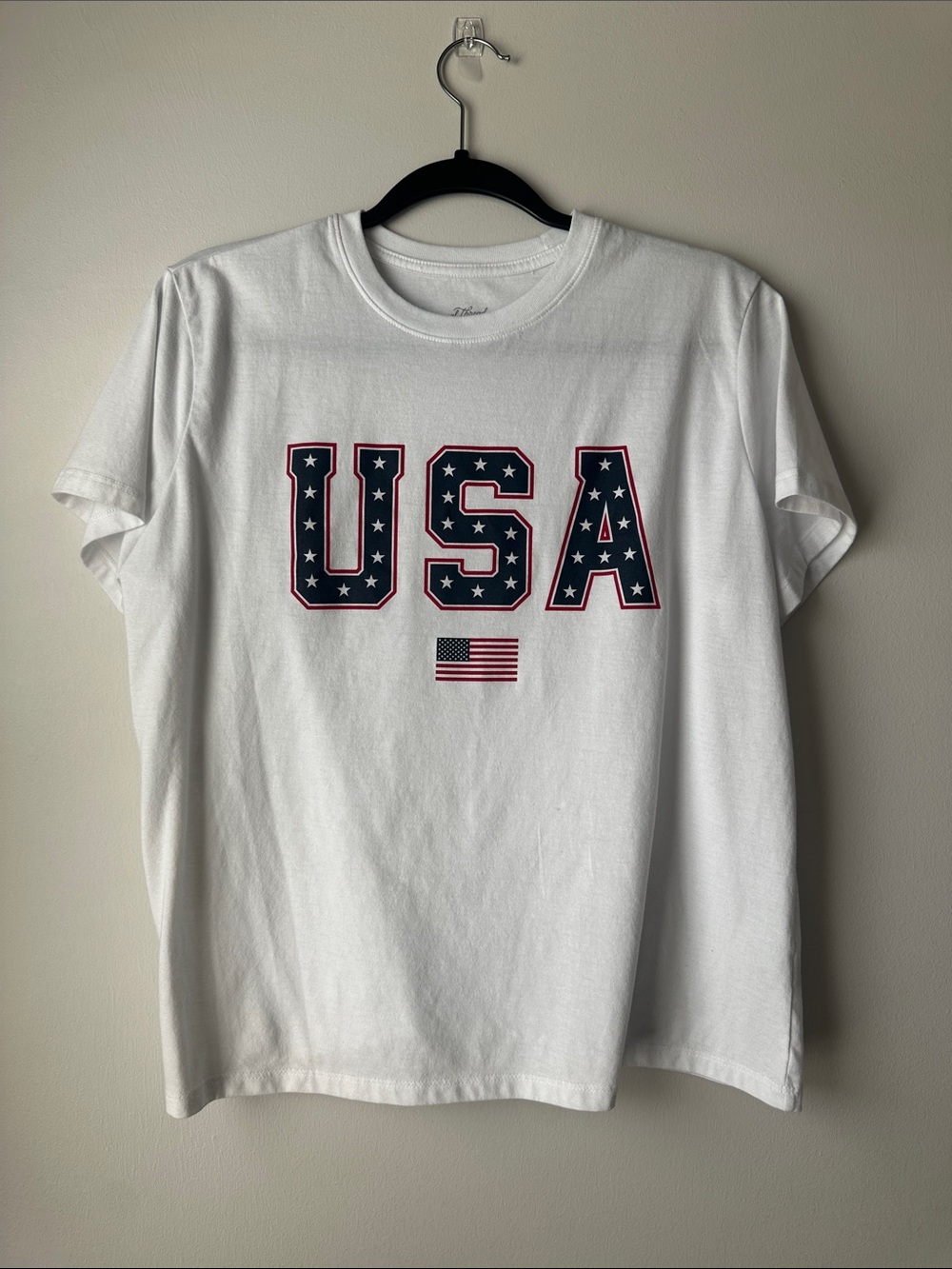 Universal Thread White USA 4th of July America T-Shirt Size Large